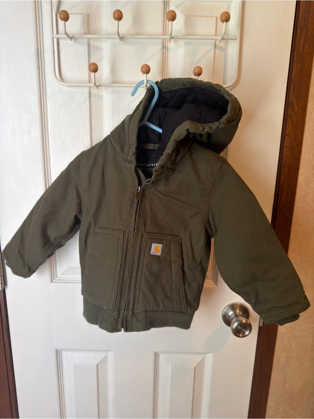 Carhartt Toddler Green Hooded Jacket